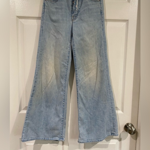 MOTHER The Fly Cut Tomcat Roller Jeans In Reap What You Sow Wash Size 24 Grunge - Picture 5 of 16